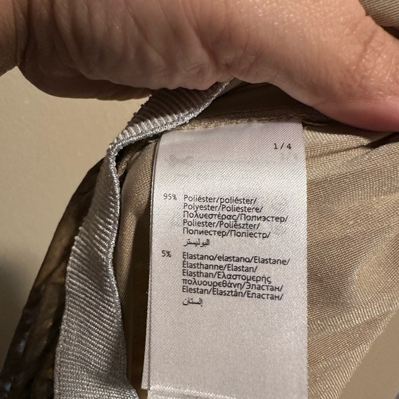 Mayoral Wide Leg Cropped Velvet Pants Capris‎ Size small Pleated - Picture 9 of 9